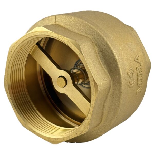 Brass Non-return Spring Check Valve Female BSP Thread General Purpose - Image 2