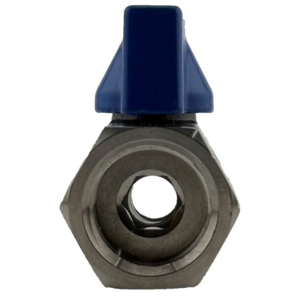 Stainless Steel 316 Mini Ball Valve Female x Female BSP Thread General Purpose - Image 4